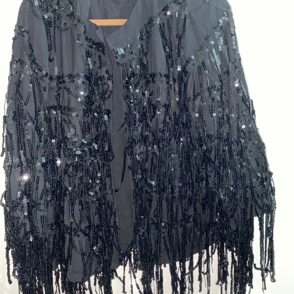 Fringe jacket